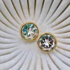 Vintage 1989 Signed Napier earrings